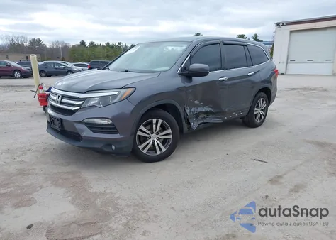 2017 Honda Pilot Ex-L из США, поврежденный, VIN 5FNYF6H52HB024950